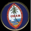 GUAM PIN EMBLEM ROUND PIN